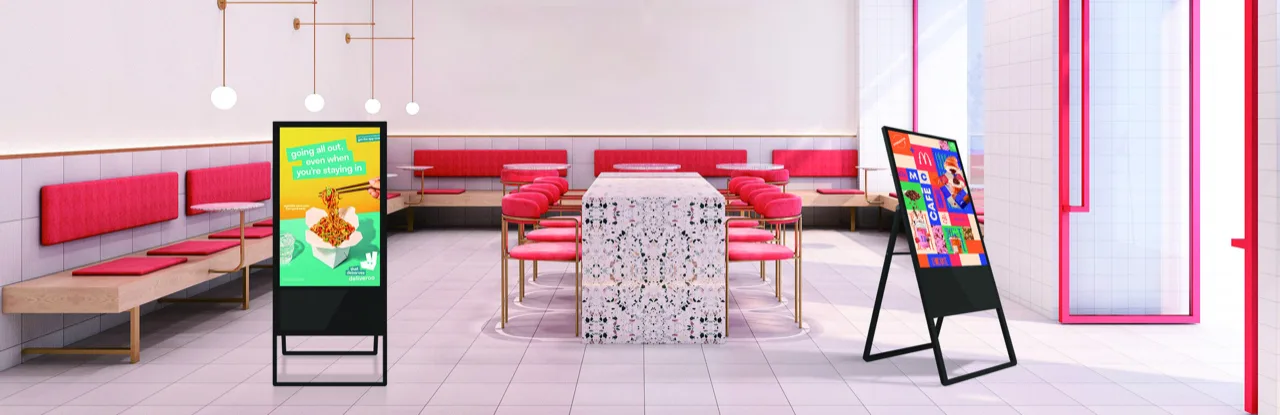 Floor-Standing Digital Signage